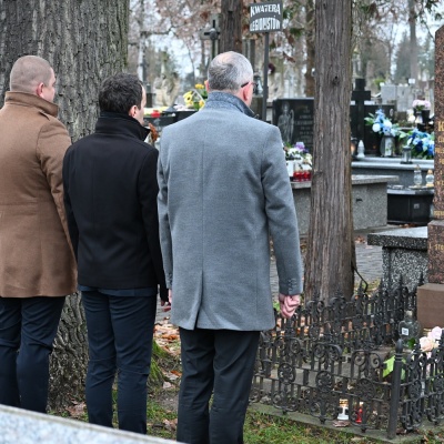 Hołd dla socjalistycznych bohaterów Radomia.